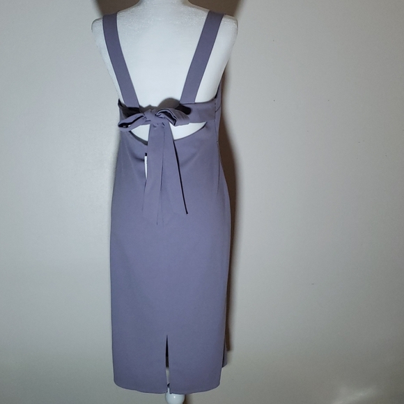 The Vanity Room Lilac Crepe sheath dress NWT - Picture 6 of 7
